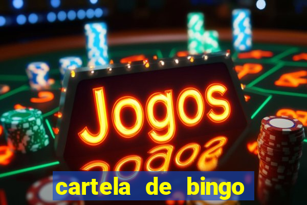 cartela de bingo 75 para imprimir